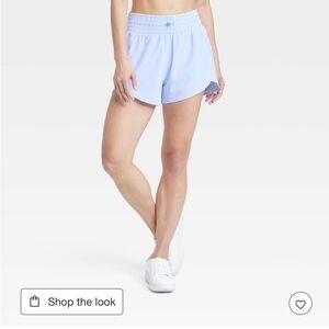 All in Motion active light high rise shorts, 3”, size S